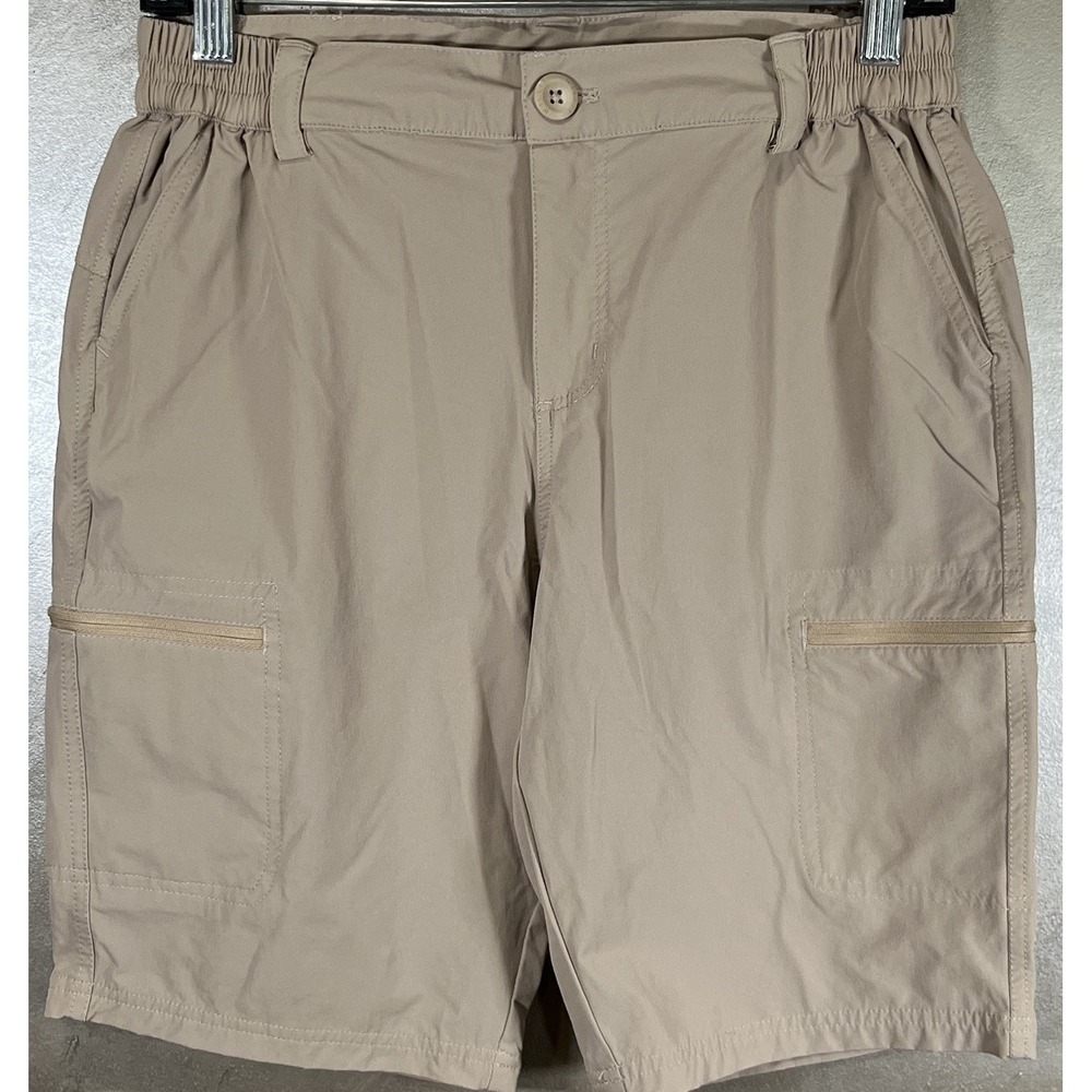 Willit UPF 50+ Sun Protection Cargo Shorts Women's Size Small‎ Khaki Tan Golf
